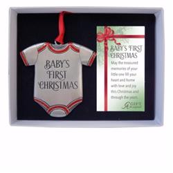 Ca Gift 168233 Babys First Christmas Ornament - 3 In.