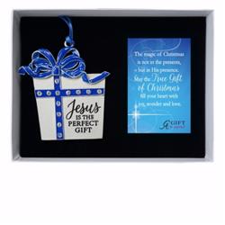 Ca Gift 168231 Jesus Is The Perfect Gift Ornament - 3 In.