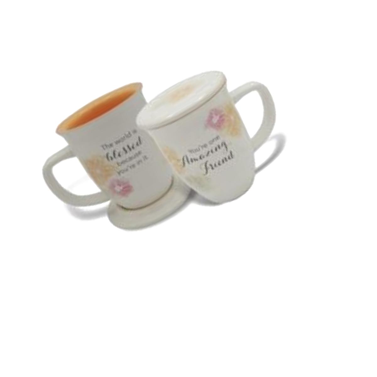 Picture of CA Gift 21040X Mug with Coaster - Amazing Friend