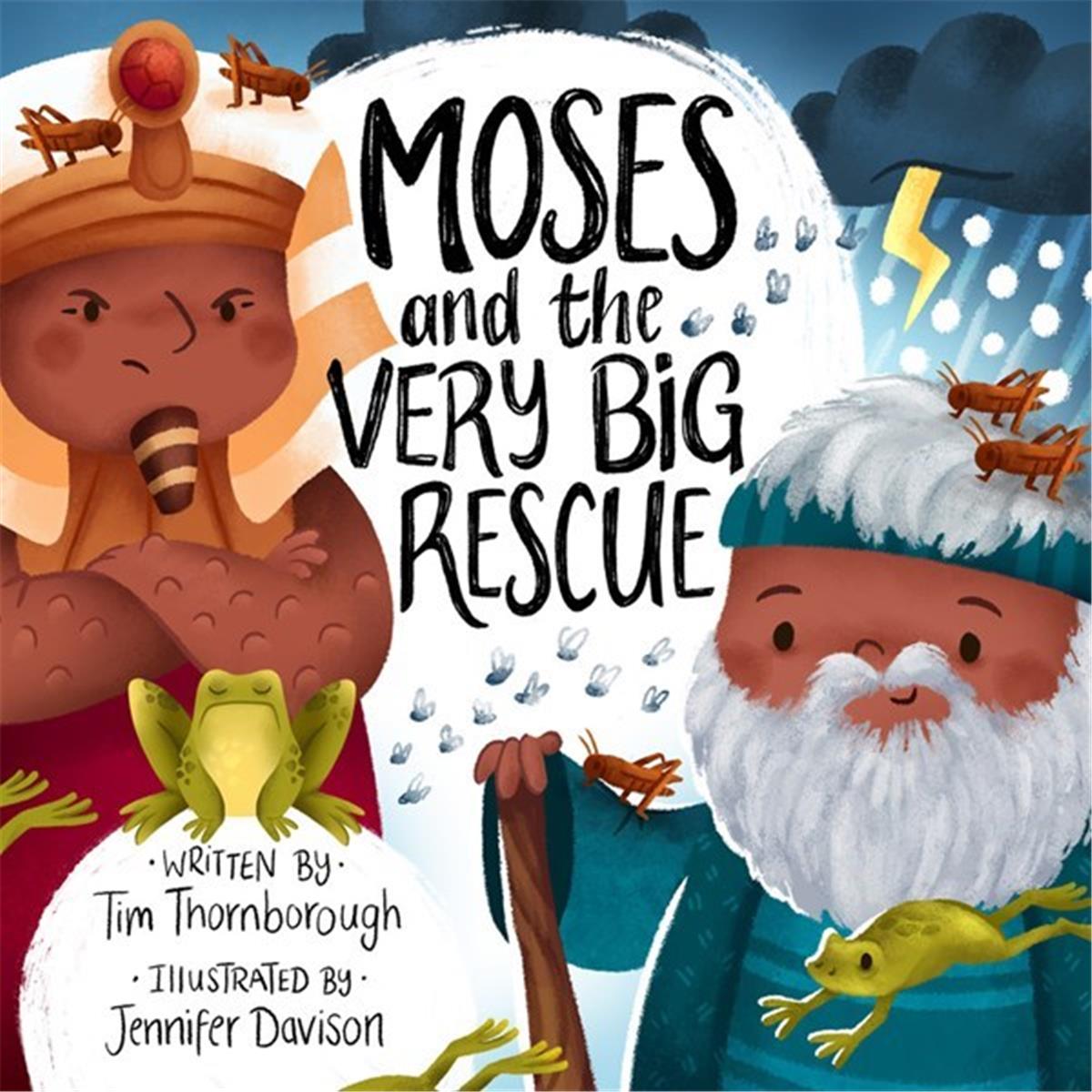 The Good Book 253786 Moses & the Very Big Rescue Book, Hardcover