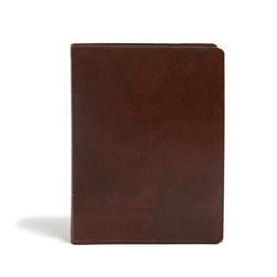 KJV Study Bible, Brown Bonded Leather Indexed