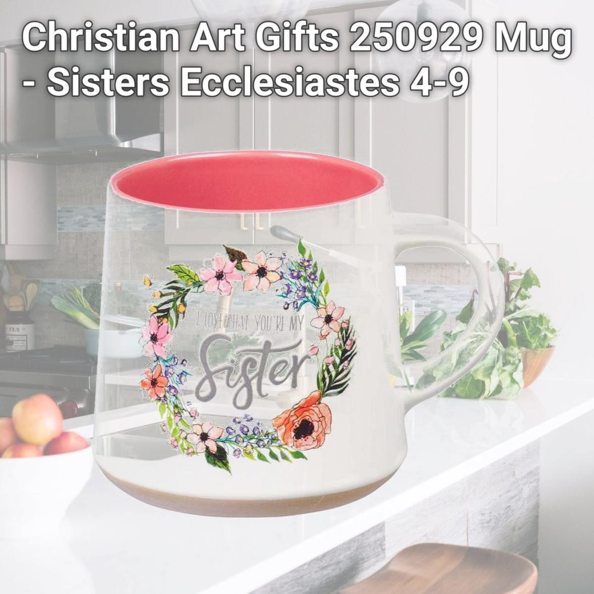 Picture of Christian Art Gifts 250929 Mug - Sisters Ecclesiastes 4-9