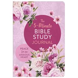 Barbour Publishing 23749X 5.5 x 8 in. The 5-Minute Bible Study Journal Paperback Book