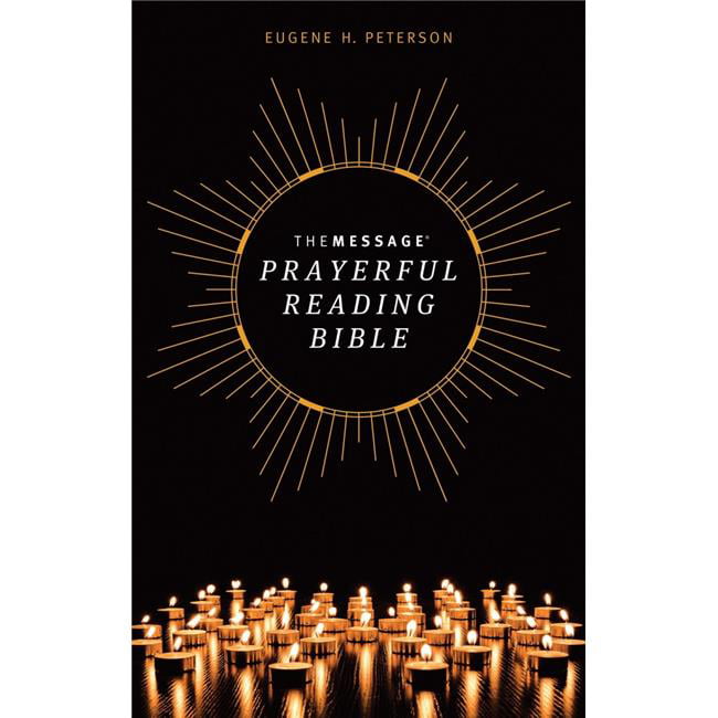 21569X The Message Prayerful Reading Bible with Softcover