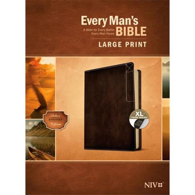 NIV Every Mans Bible, Rustic Brown LeatherLike Indexed