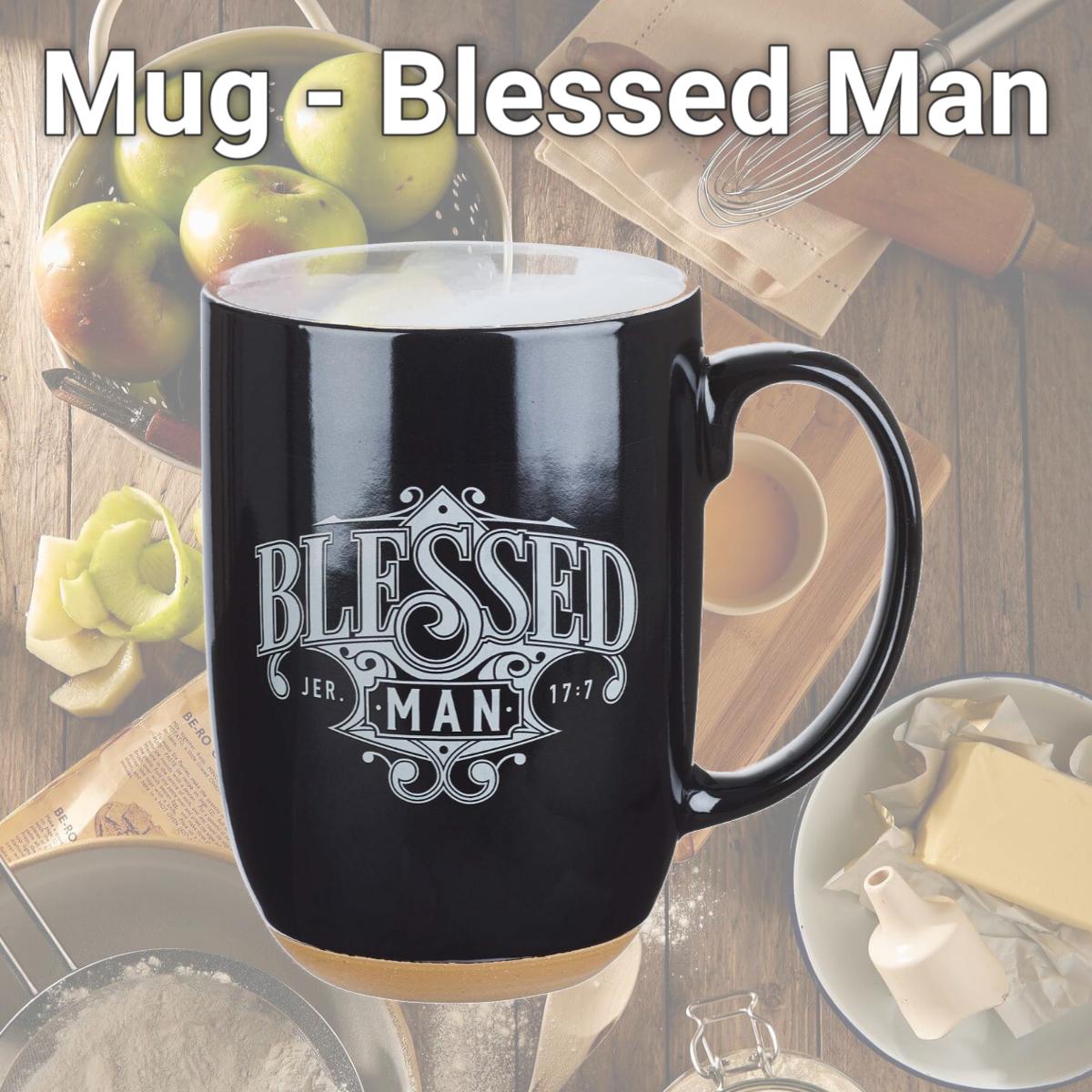 Picture of Christian Art Gifts 169369 Mug - Blessed Man