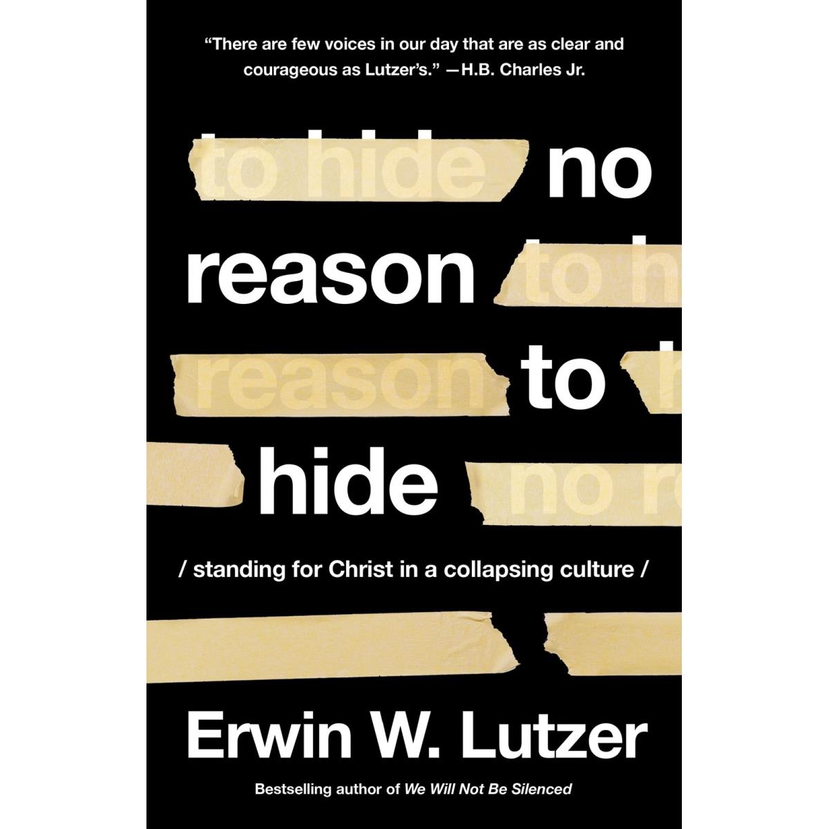 212541 No Reason to Hide Book
