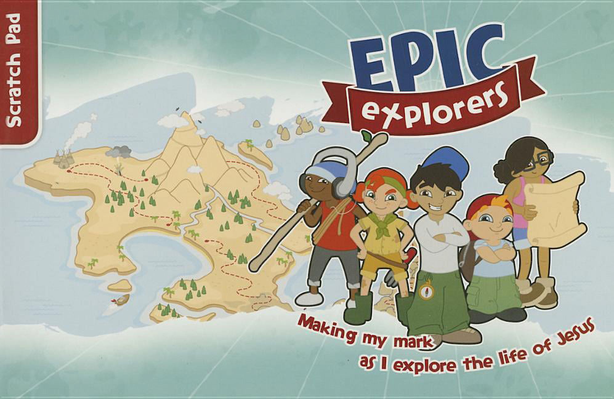 ISBN 9781909919709 product image for The Good Book 250164 Epic Explorers Scratch Pad Activity Book | upcitemdb.com
