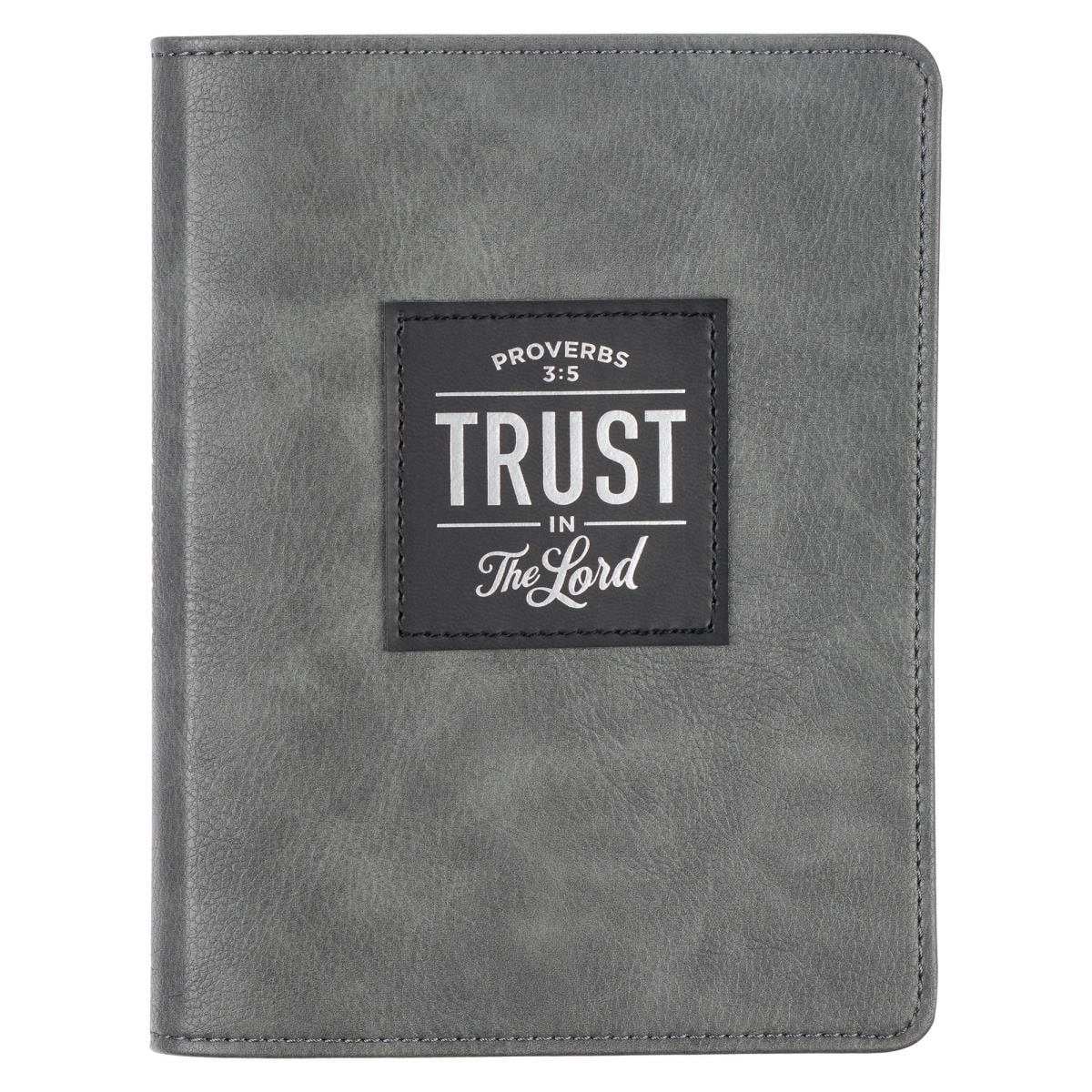 ISBN 9781642722819 product image for 241384 Trust in the Lord Proverbs 3-5 Handy Faux Leather Journal | upcitemdb.com