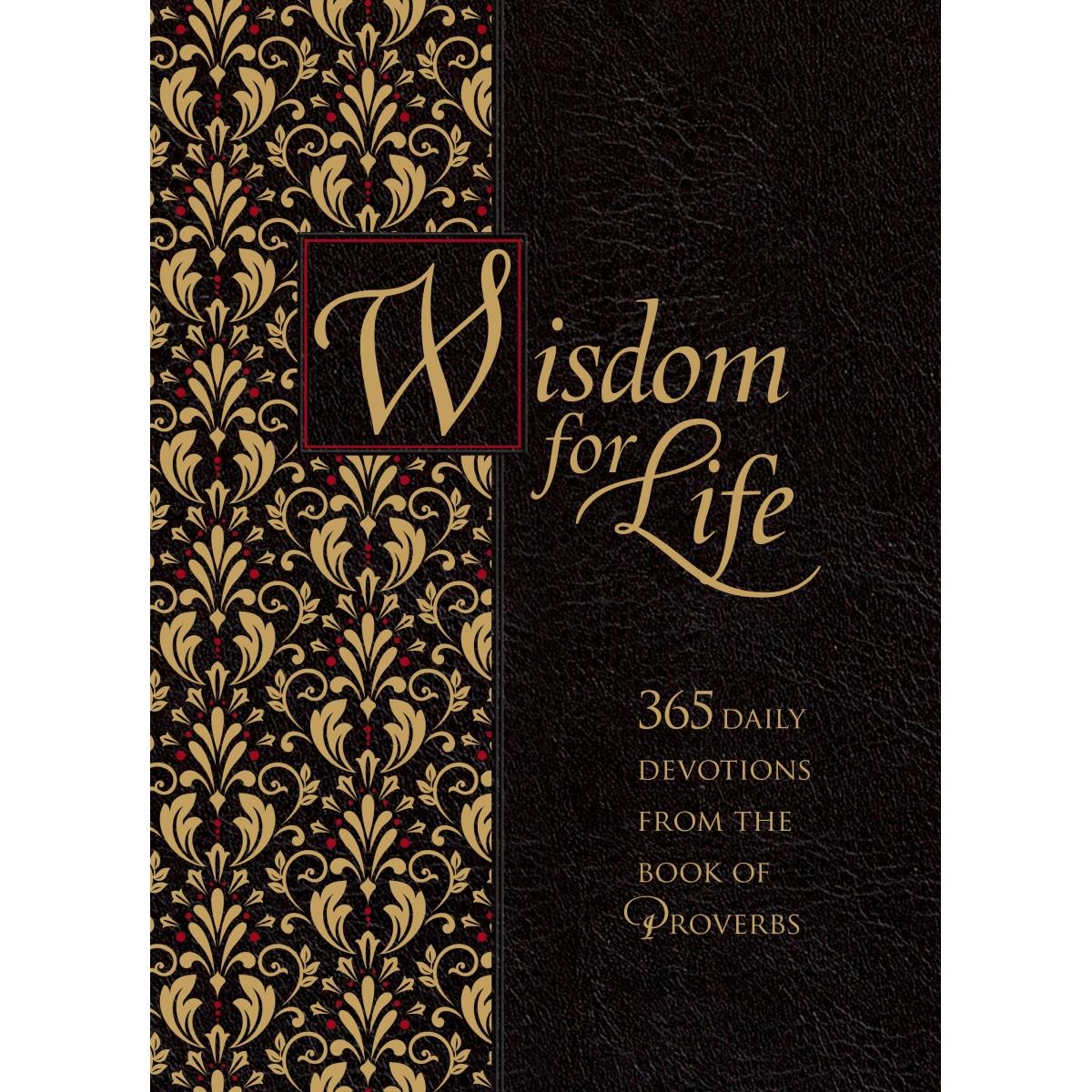 ISBN 9781424565085 product image for 221428 Wisdom for Life Devotional Ziparound Book | upcitemdb.com