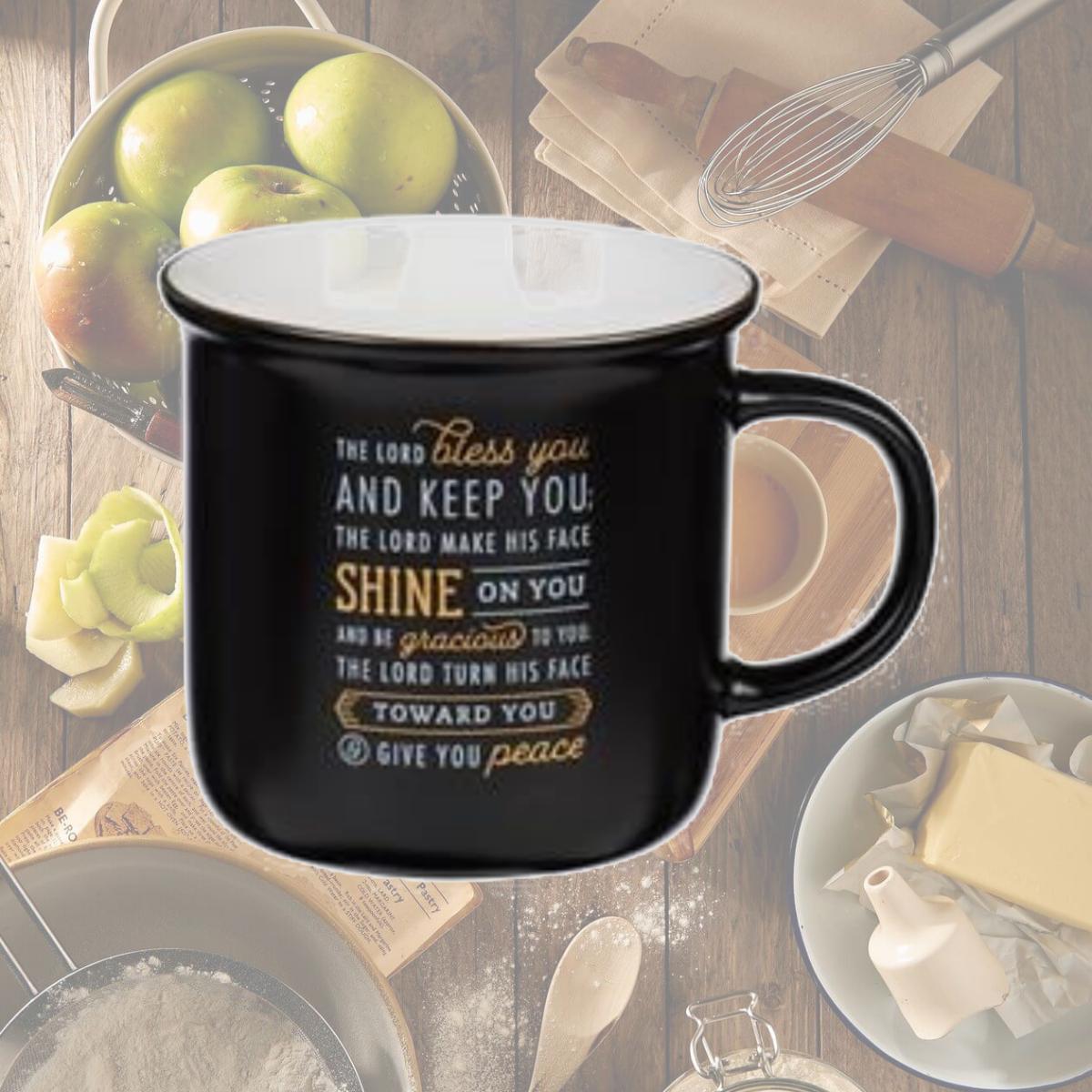 Picture of Christian Art Gifts 213820 The Lord Bless You & Keep You-Numbers 6-24-26 Mug
