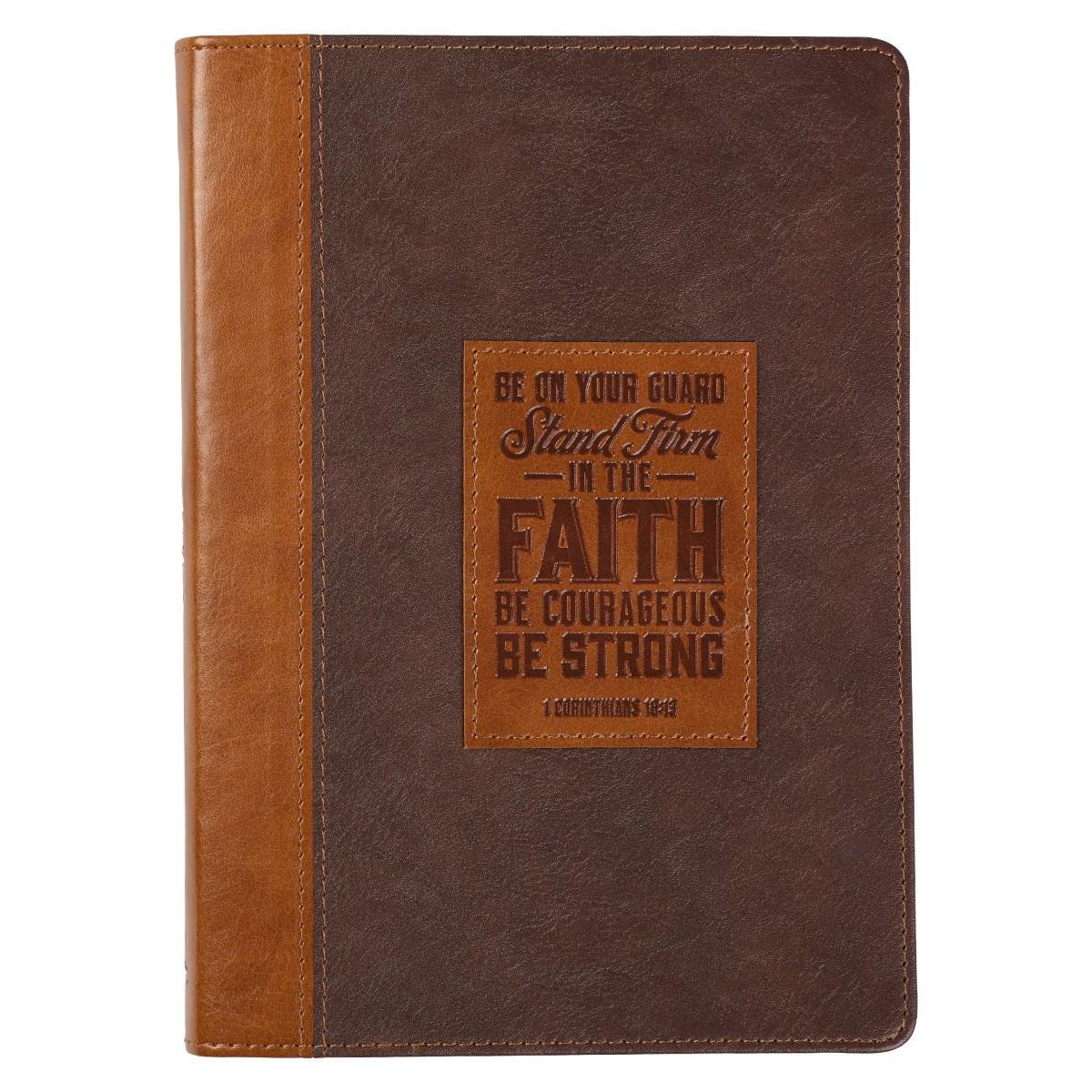 214632 Stand Firm in the Faith 1 Corinthians 16-13 Journal - Classic LuxLeather