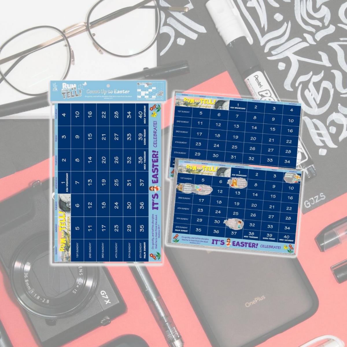 Picture of Christ to All 215254 Run & Tell Count Up to Easter Scratch - Reveal - Pack of 12