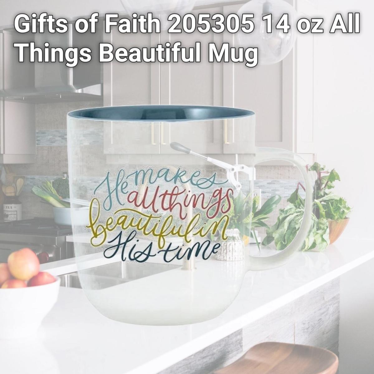 Picture of Gifts of Faith 205305 14 oz All Things Beautiful Mug