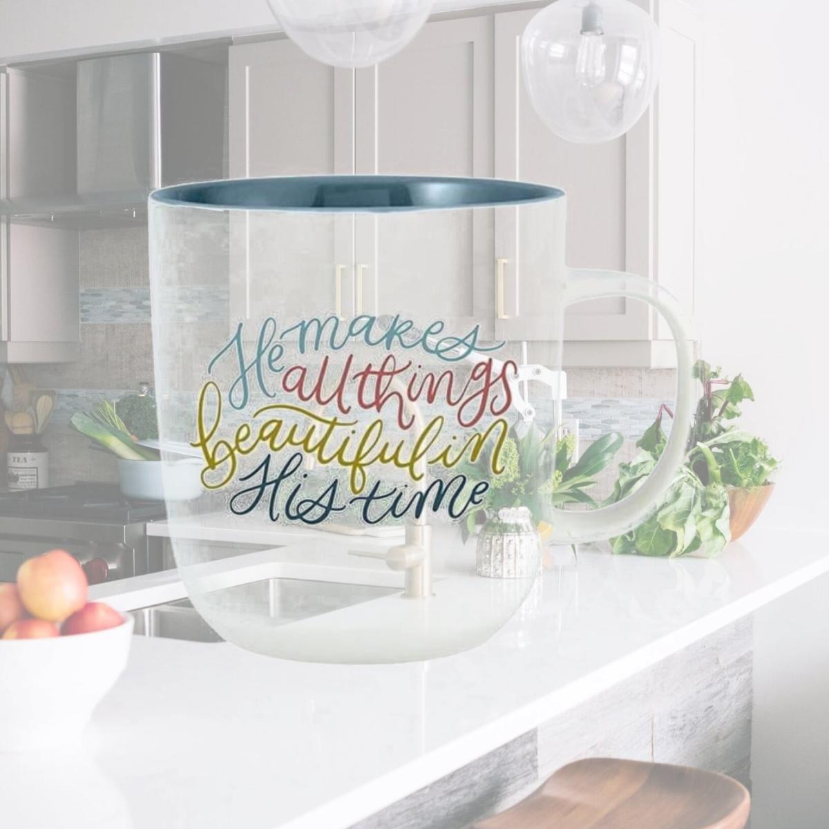 Picture of Gifts of Faith 205305 14 oz All Things Beautiful Mug