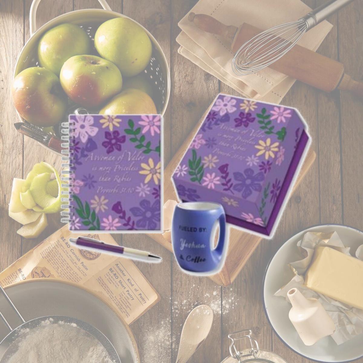 Picture of Holy Land Gifts 231531 Woman of Valor Box Pen Journal & Mug Set