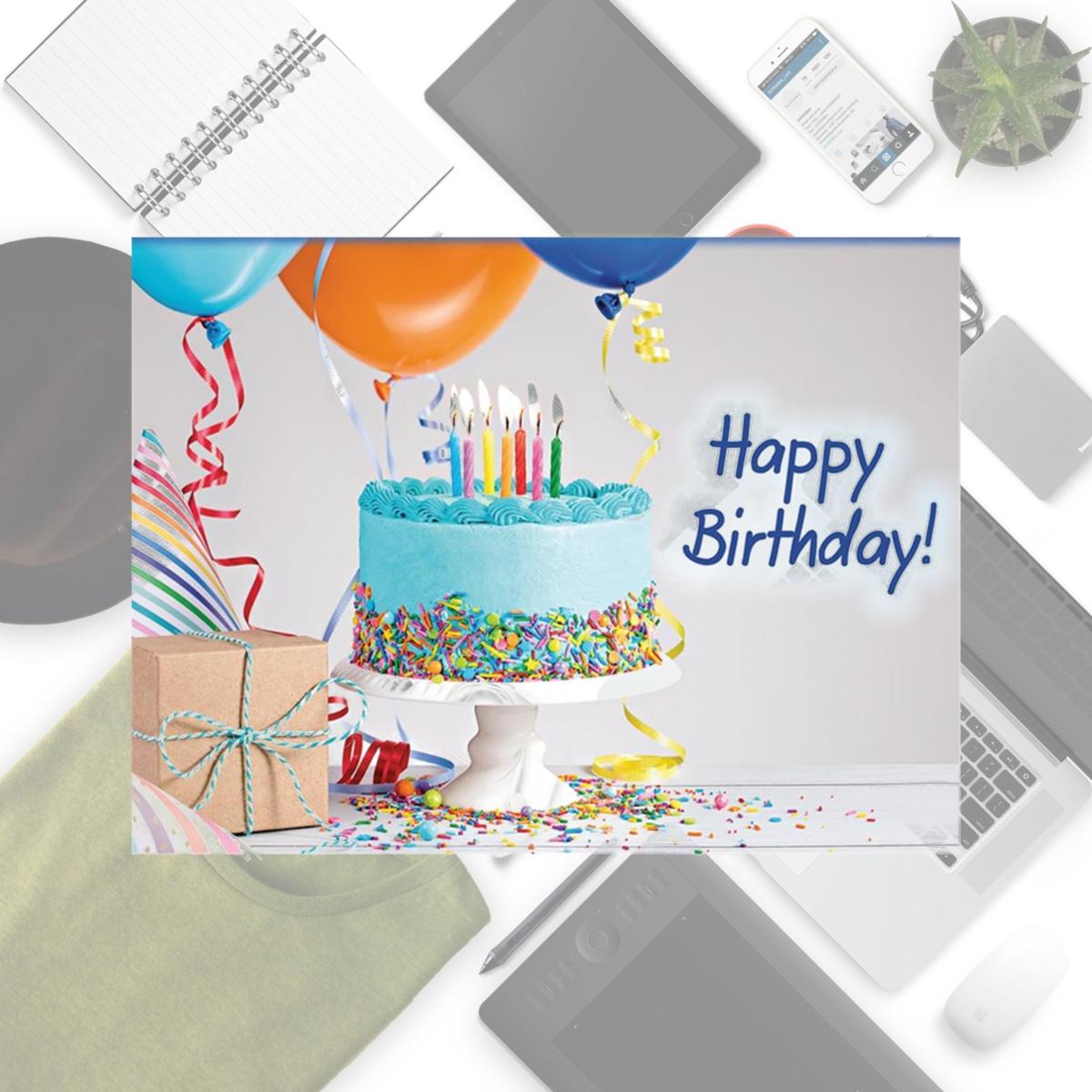Picture of Family Treasures Wholesale 204927 Boxed-Birthday-Celebrating You Card - Box of 12