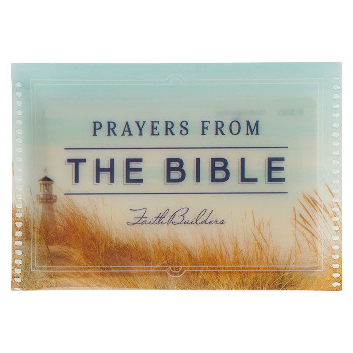 276283 Prayers From The Bible Faith Builder Cards - Pack of 20