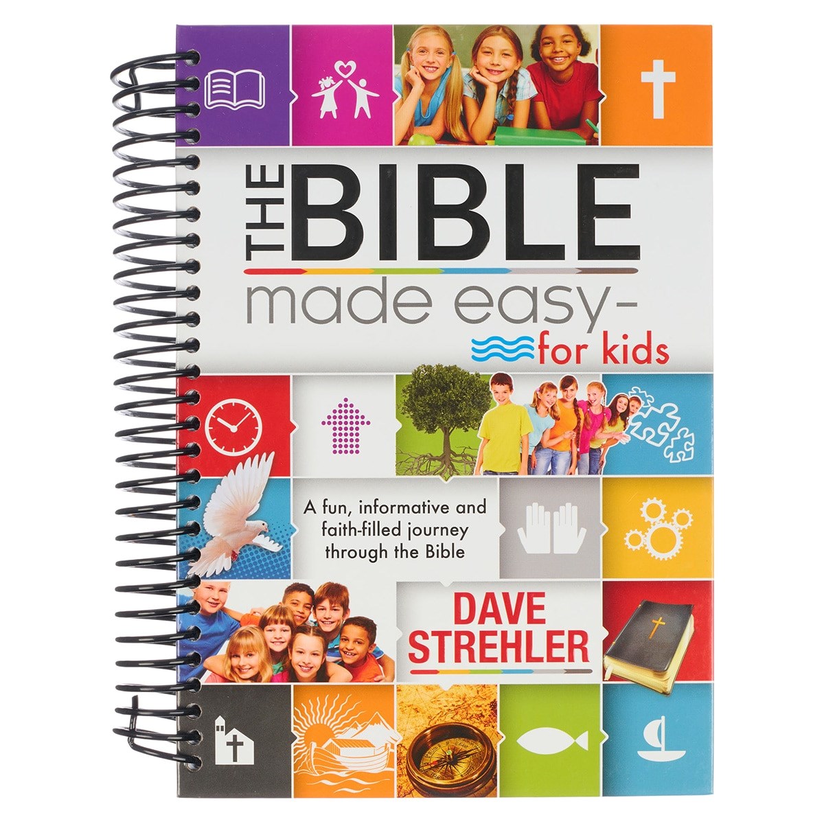 368268 The Bible Made Easy for Kids - Wirebound Edition