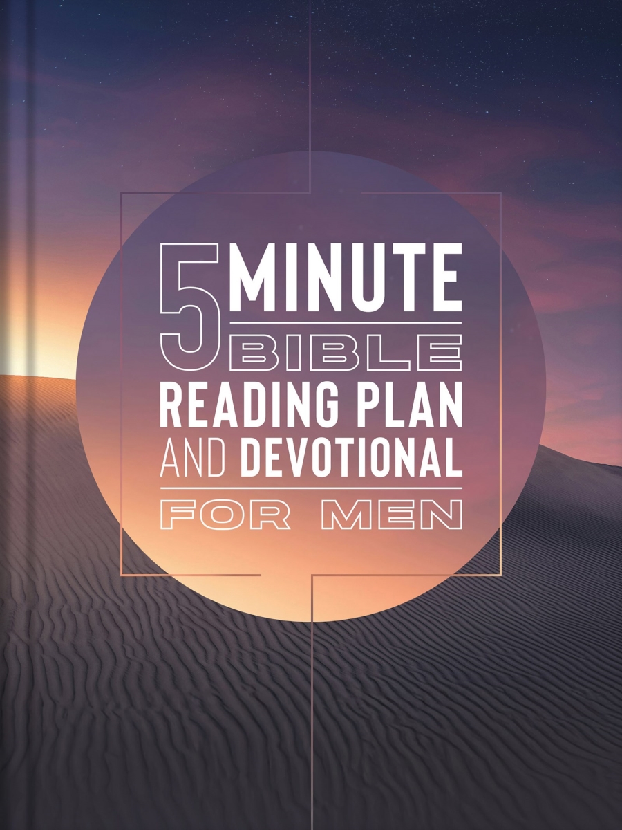 Barbour Publishing 453716 The 5-Minute Bible Reading Plan & Devotional Book for Men