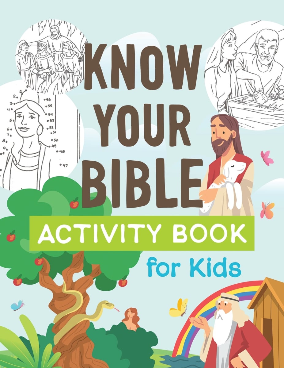 Barbour Publishing 472059 Know Your Bible Activity Book For Kids