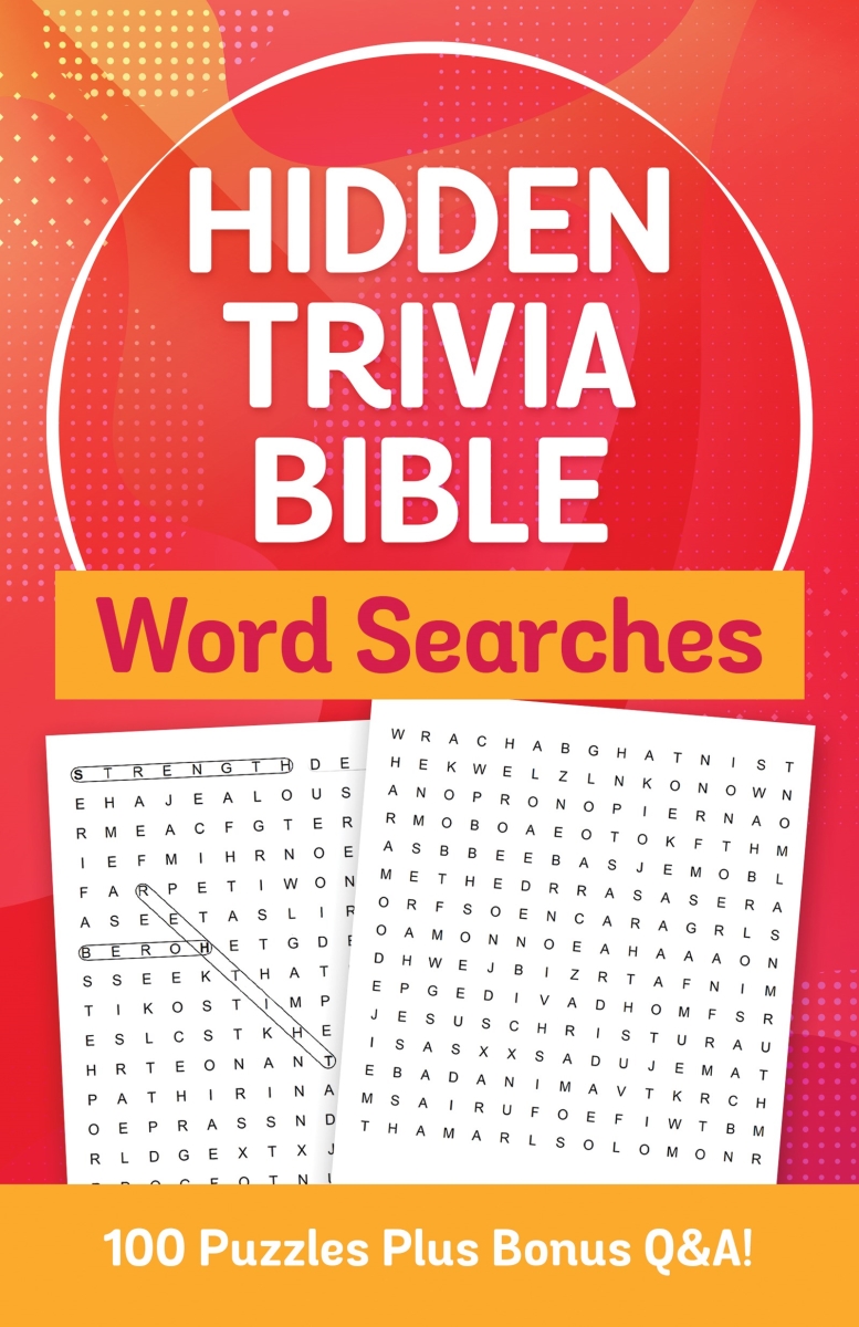 Barbour Publishing 292628 Hidden Trivia Bible Word Searches