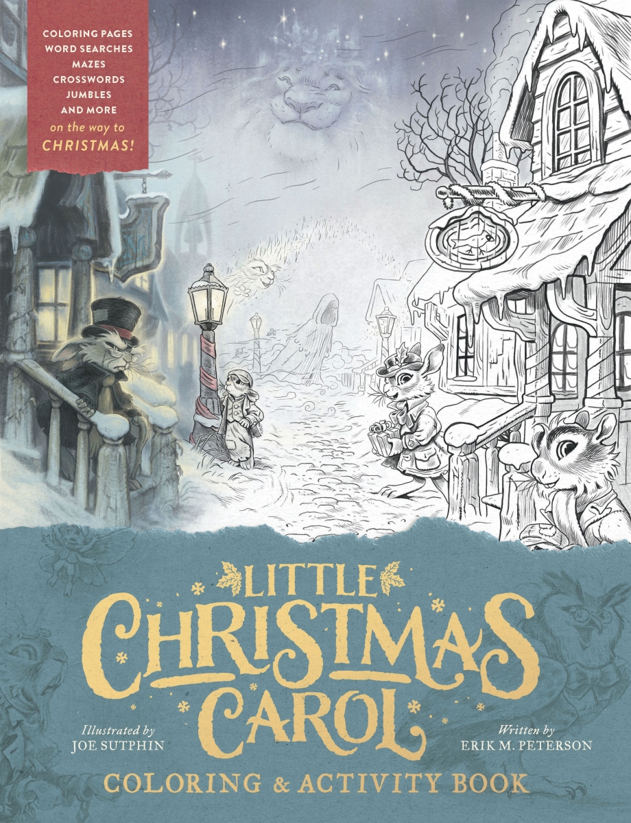 571200 Little Christmas Carol Coloring & Activity Book