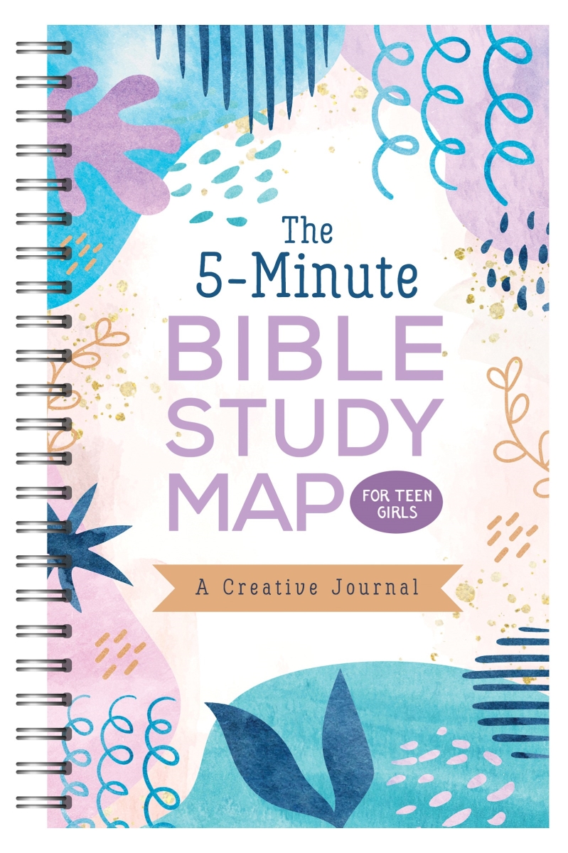 Barbour Publishing 45371X The 5-Minute Bible Study Map for Teen Girls Book