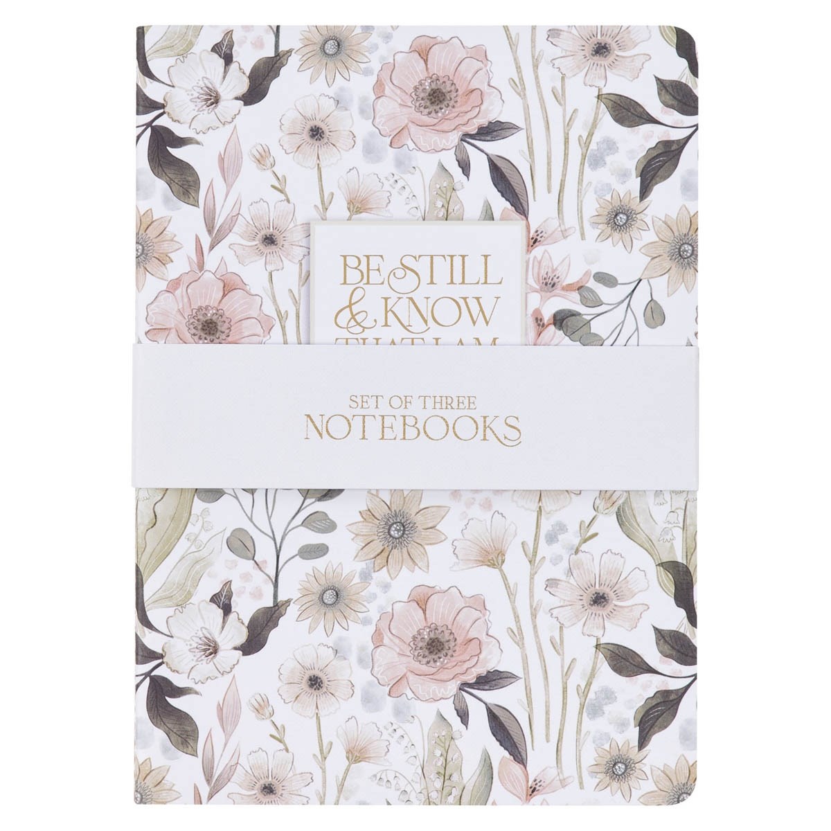 380620 Notebook Set - Be Still Ps. 46-10 - Set of 3