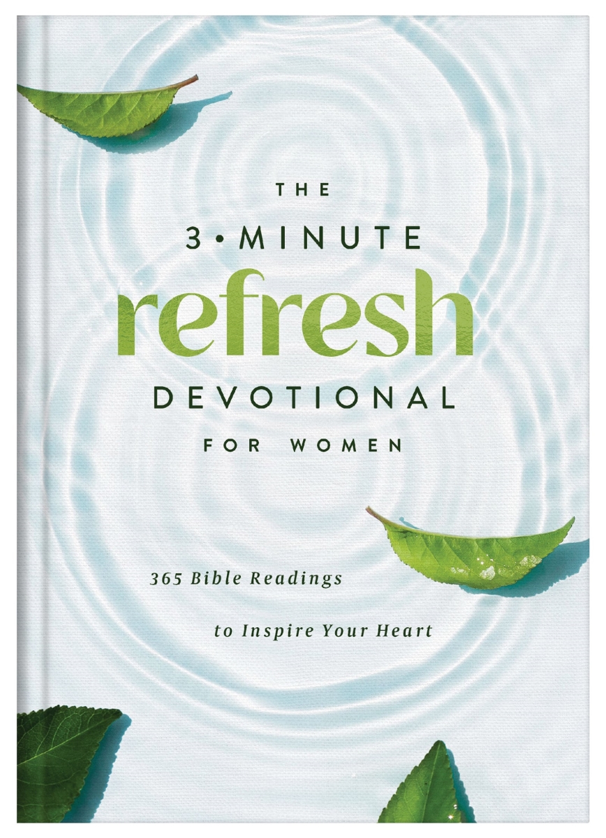 Barbour Publishing 369294 The 3-Minute Refresh Devotional for Women Book