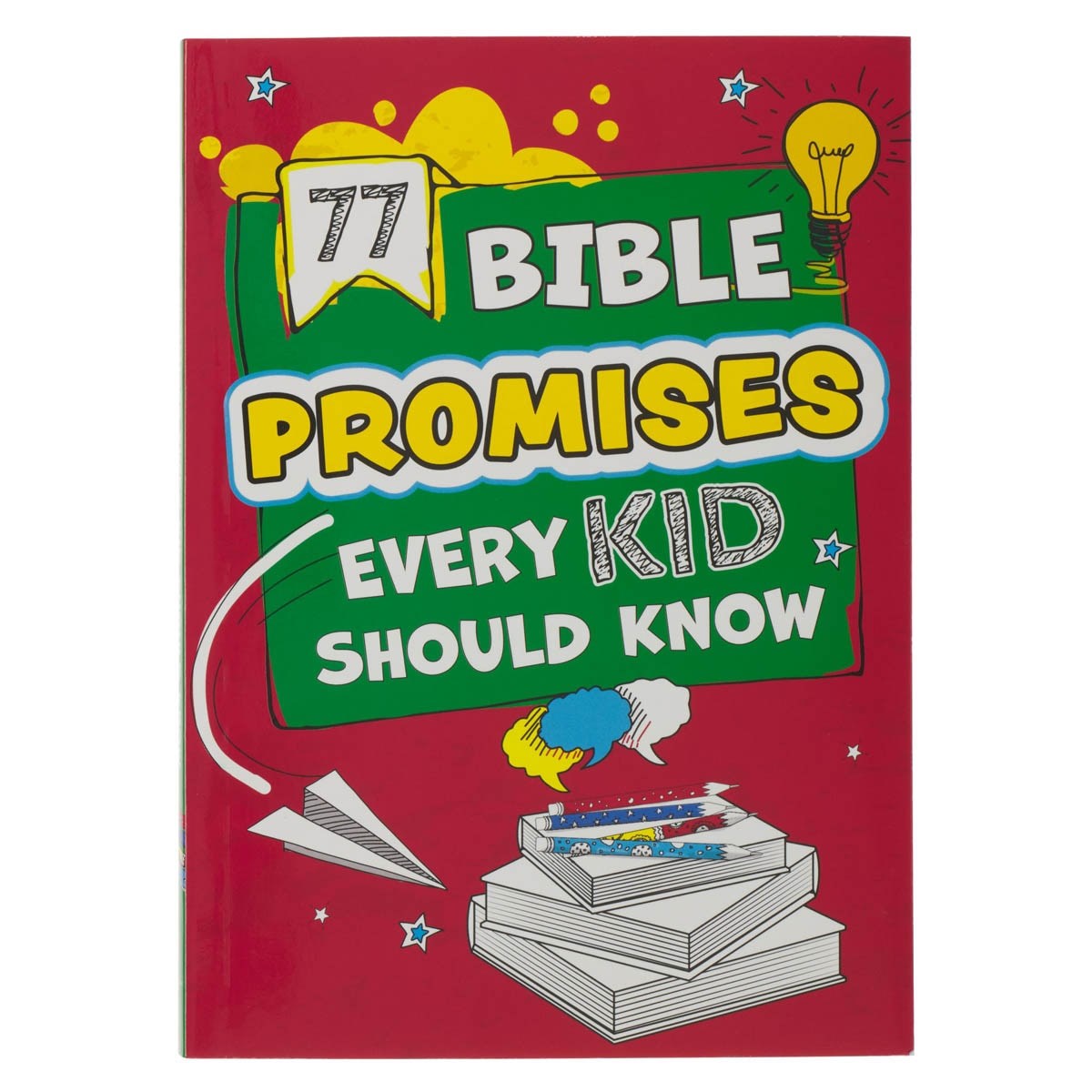 348457 Devotional Gift Book - 77 Bible Promises Every Kid Should Know