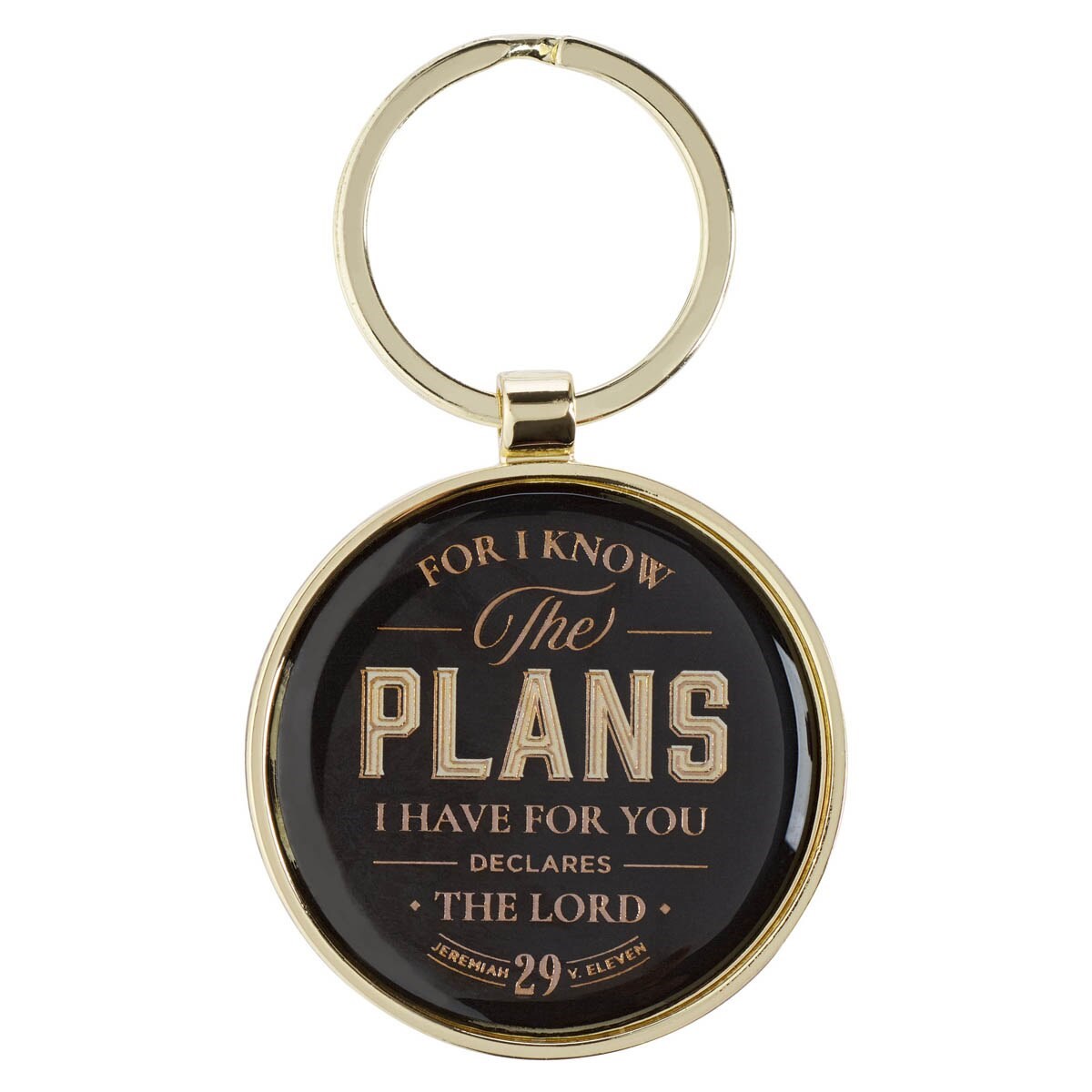 368529 I Know the Plans Jer. 29-11 Keychain
