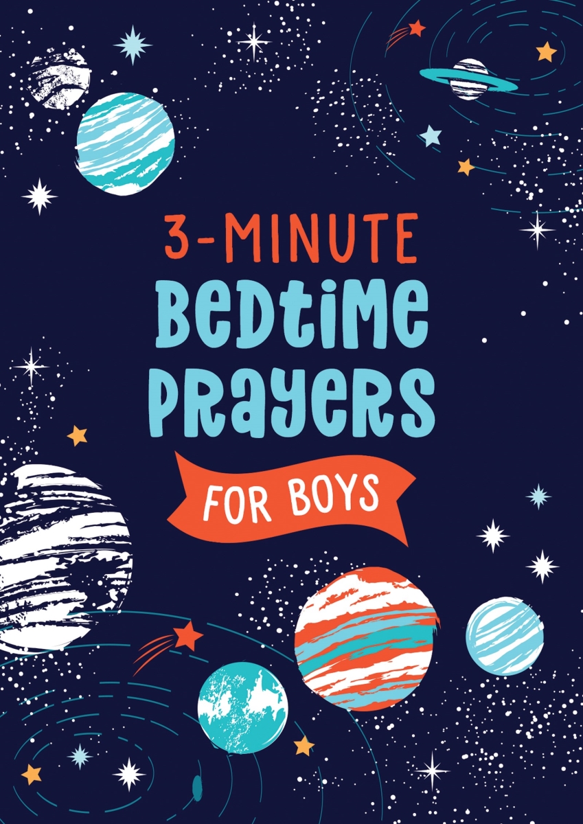 Barbour Publishing 310916 3-Minute Bedtime Prayers for Boys Book