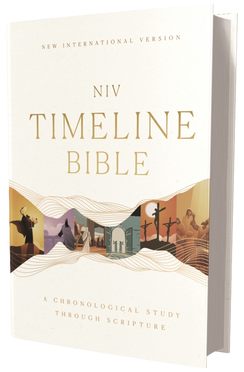 454304 NIV Timeline Bible Comfort Print-Hardcover
