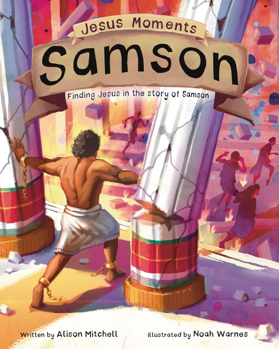 The Good Book 730131 Jesus Moments Samson Hardcover Book