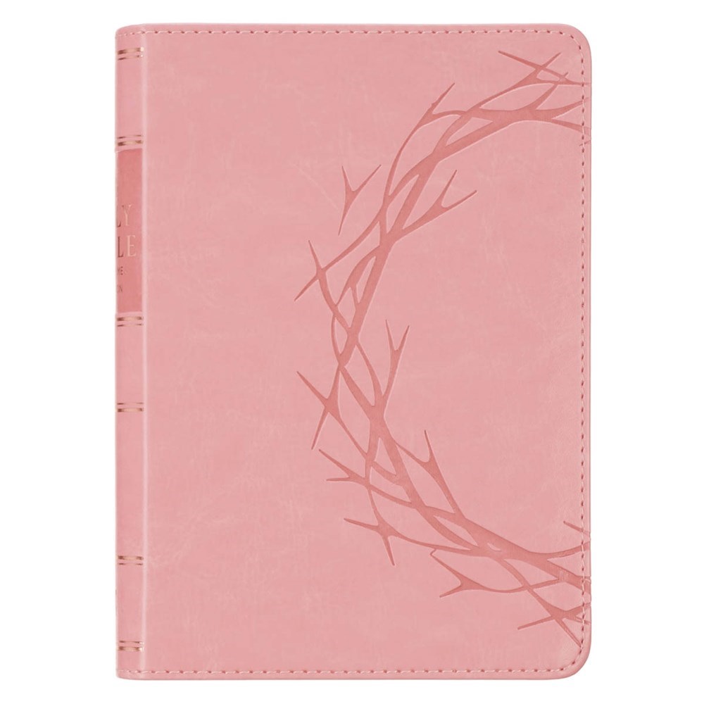 ISBN 9798896780786 product image for 740101 KJV Compact Large Print Bible Pink Faux Leather Portable King James Versi | upcitemdb.com