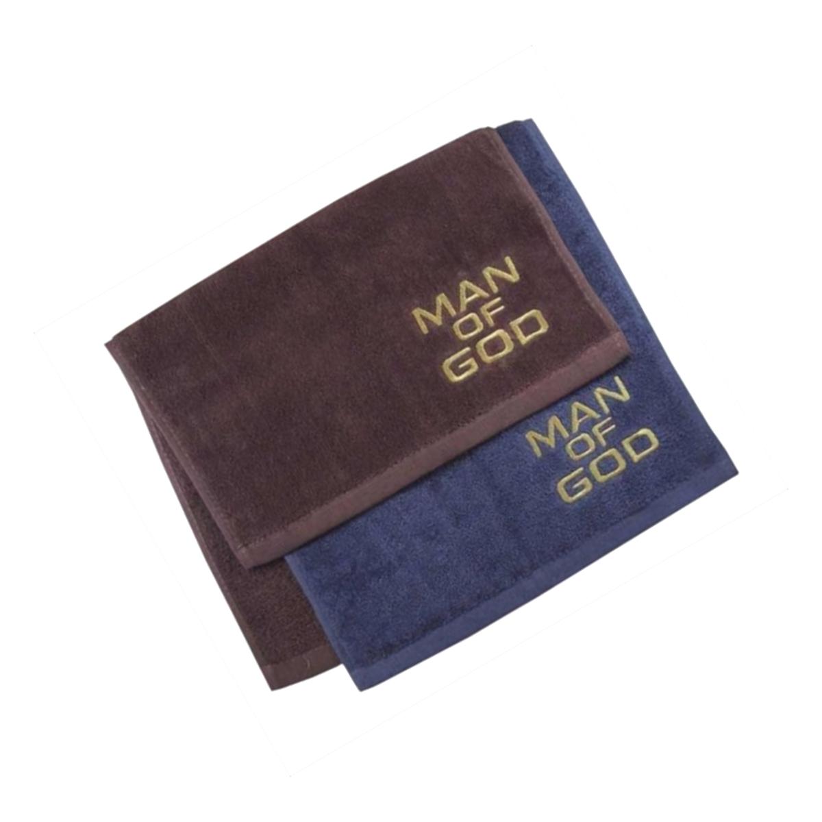 Picture of Swanson Christian Supply 44083 Towel Pastor Man Of God Navy
