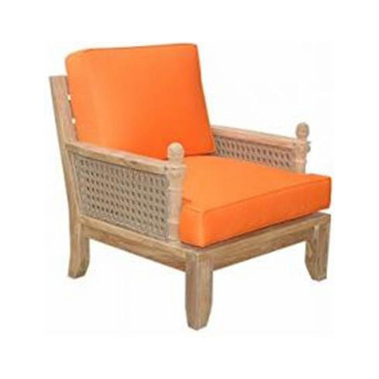 Luxe Armchair, Natural Finish Smooth Well Sanded