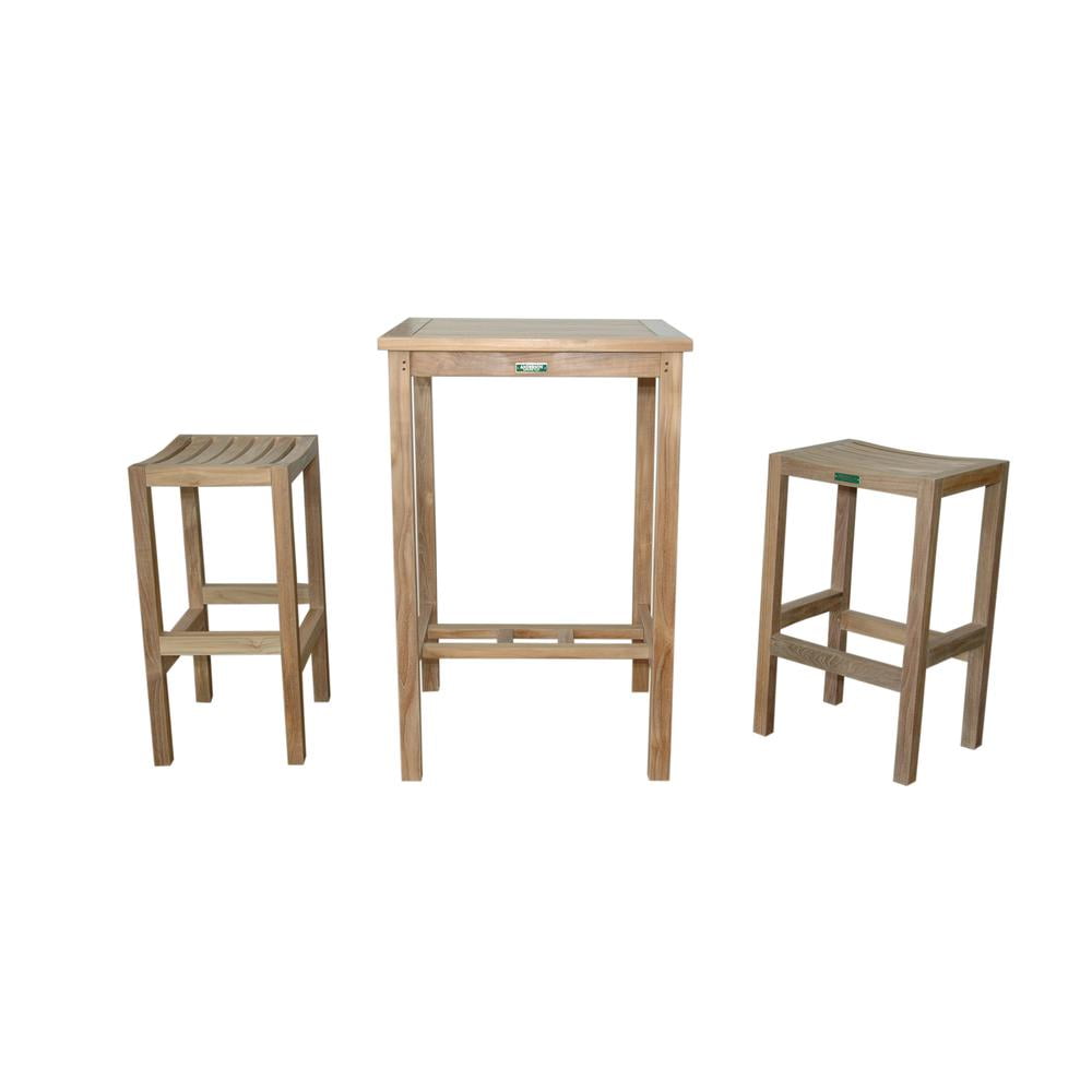 Set-113a 27 In. Avalon Square Bar Table