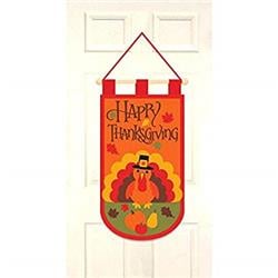 240566 Autumn Thanksgiving Felt Banner - Pack Of 4