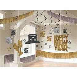 240173 New Year Giant Room Decorating Kit - Pack Of 28