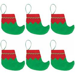 397643 4.5 In. Christmas Mini Elf Stockings - 6 Piece Per Pack, Pack Of 5
