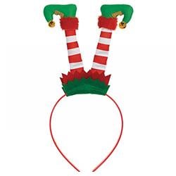 398908 Christmas Flipped Elf Headband - Pack Of 2