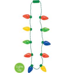 398911 38 In. Light-up Christmas Lights Necklace - Pack Of 2