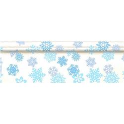 571209 100 Ft. X 40 In. Christmas Snowflake Table Roll