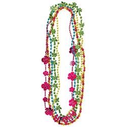 397175 Summer Luau Tropical Necklace - Pack Of 4