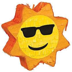 241743 Summer Mini Sun Decorations - Pack Of 3