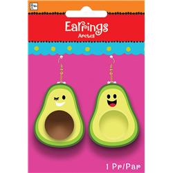 3900831 Cinco De Mayo Avocado Earrings - Pack Of 4