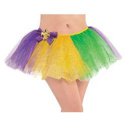 399442 Green, Purple & Gold Mardi Gras Adult Tutu