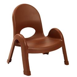 Angeles Ab7709cb 9 In. Value Stack Chairs, Cocoa